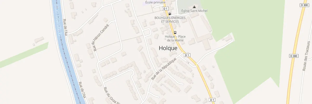 Plan du 13 Rue Jules Guesde à Holque