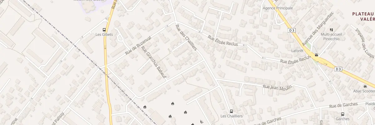 Plan du 67 Rue des Molières à Nanterre