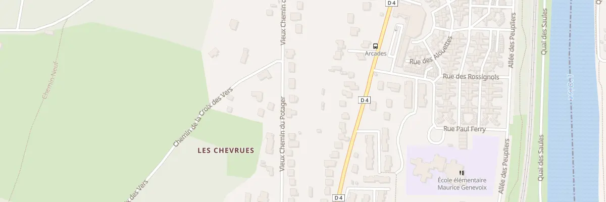 Plan du 35 Vche Vieux Chemin du Potager à Parmain