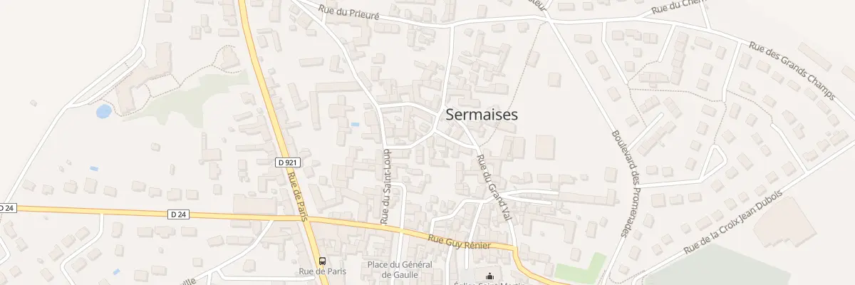Plan du 4 Rue des Sarmates à Sermaises