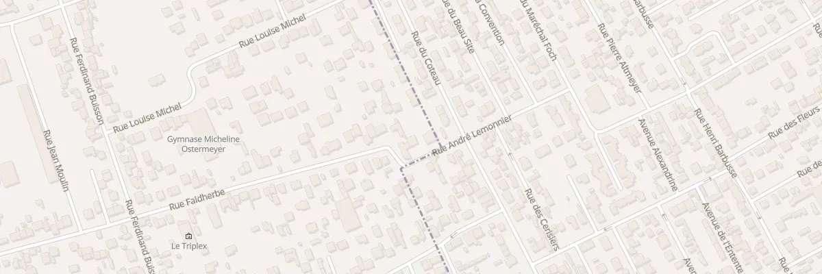 Plan du 125 Rue Faidherbe à Houilles