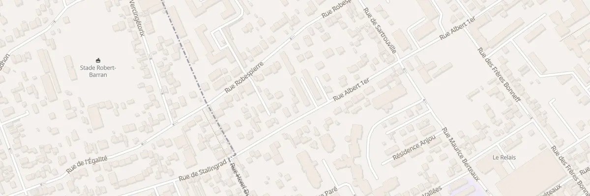 Plan du 66 Rue Albert 1er à Bezons