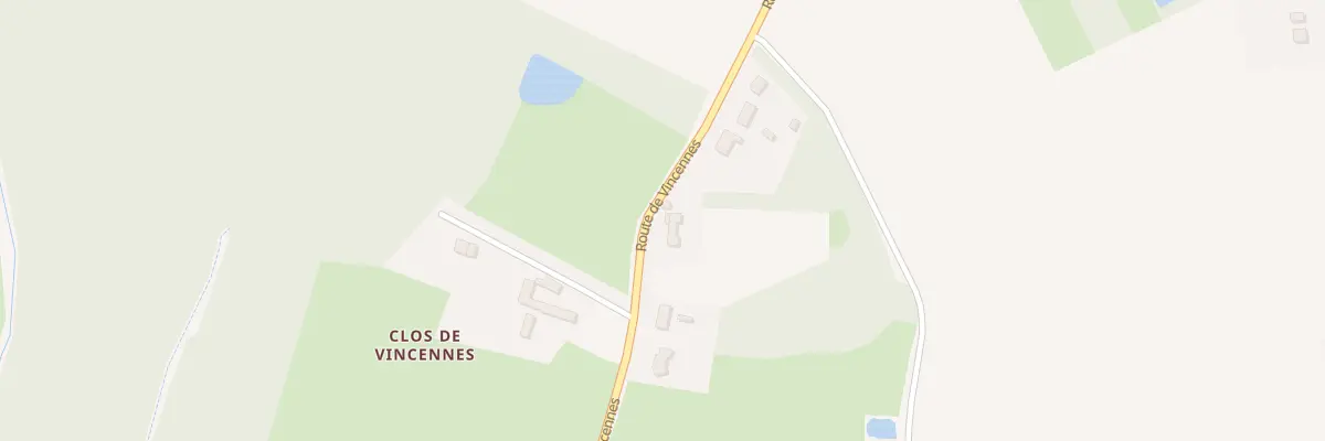 Plan du 44 Rte de Vincennes à Ingrannes