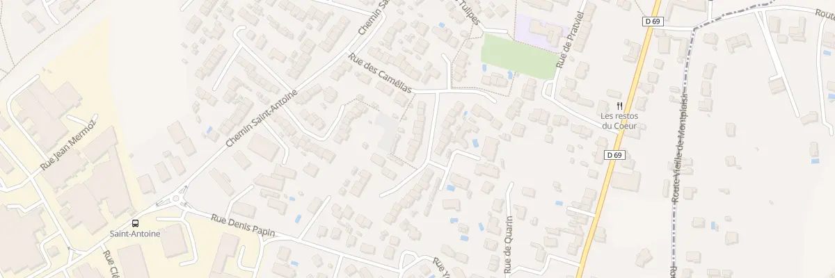Plan du 20 Rue des Camélias à Saint-Juéry