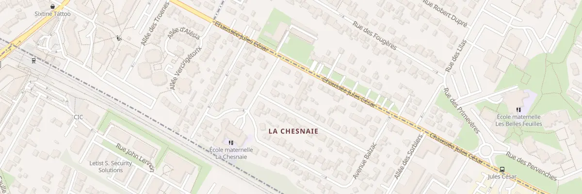 Plan du 21 Av Galliéni à Beauchamp