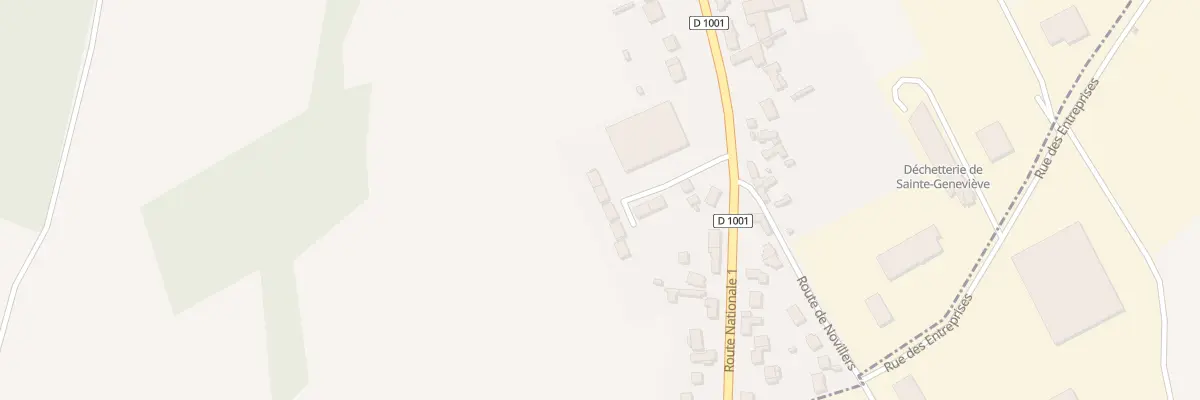 Plan du 6 Rue des Myosotis à Sainte-Geneviève