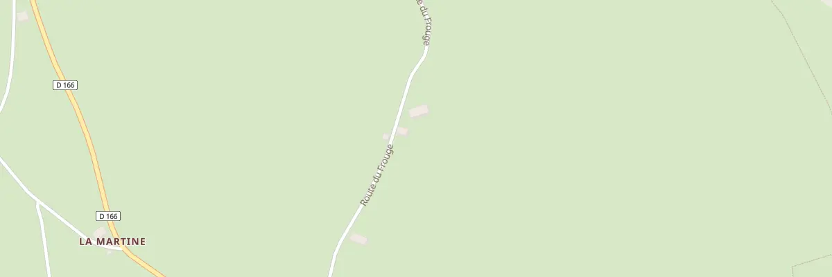 Plan du 15 Rte du Frouge à Rilhac-Xaintrie