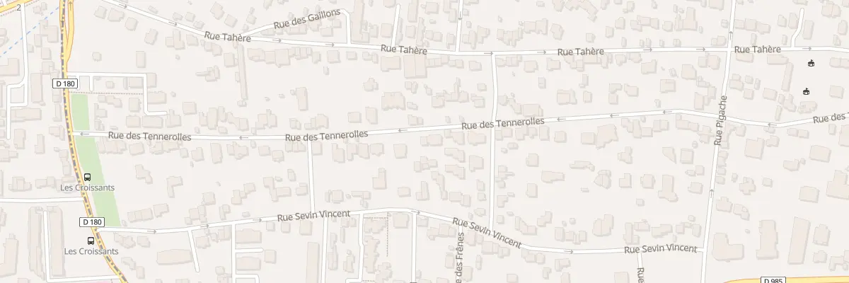 Plan du 121 Rue des Tennerolles à Saint-Cloud