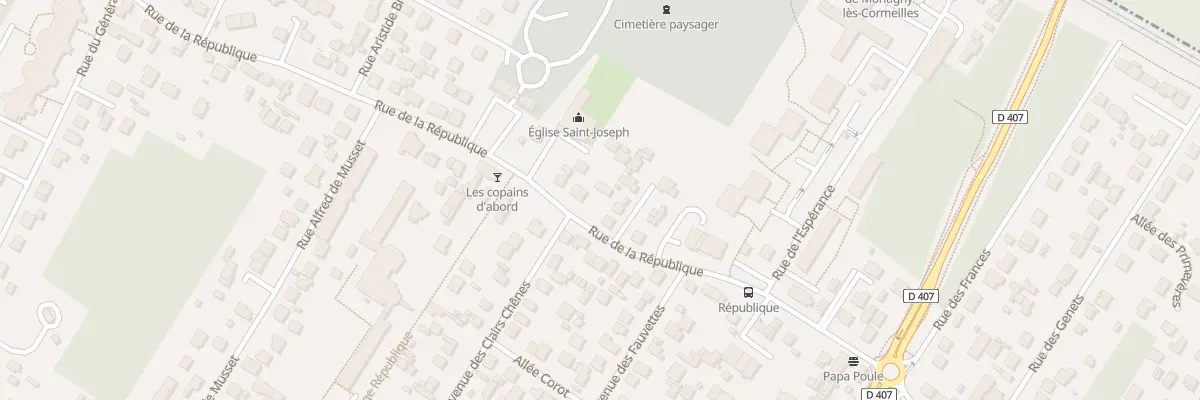 Plan du 63 Rue de la République à Montigny-lès-Cormeilles