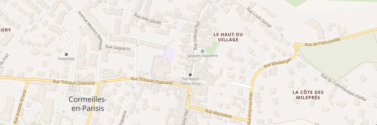 Plan du 107 Rue Gabriel Péri à Cormeilles-en-Parisis