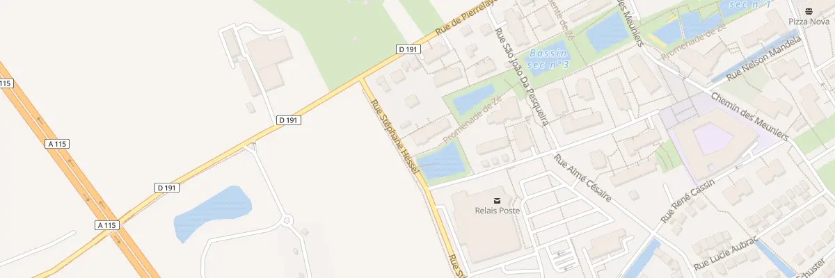 Plan du 5 Rue Stéphane Hessel à Bessancourt