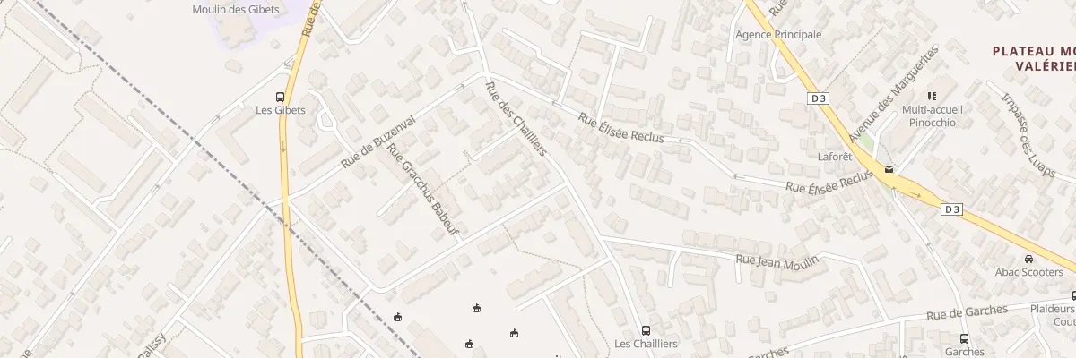 Plan du 71 Rue des Molières à Nanterre