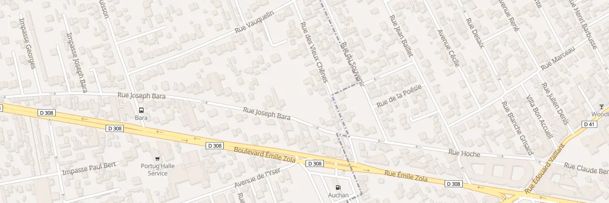Plan du 97 Rue Joseph Bara à Houilles