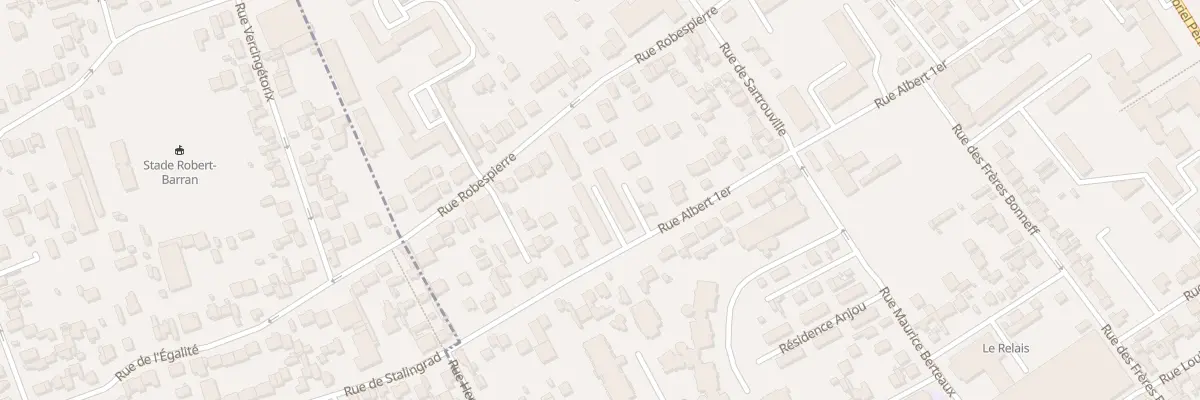 Plan du 62 Rue Albert 1er à Bezons