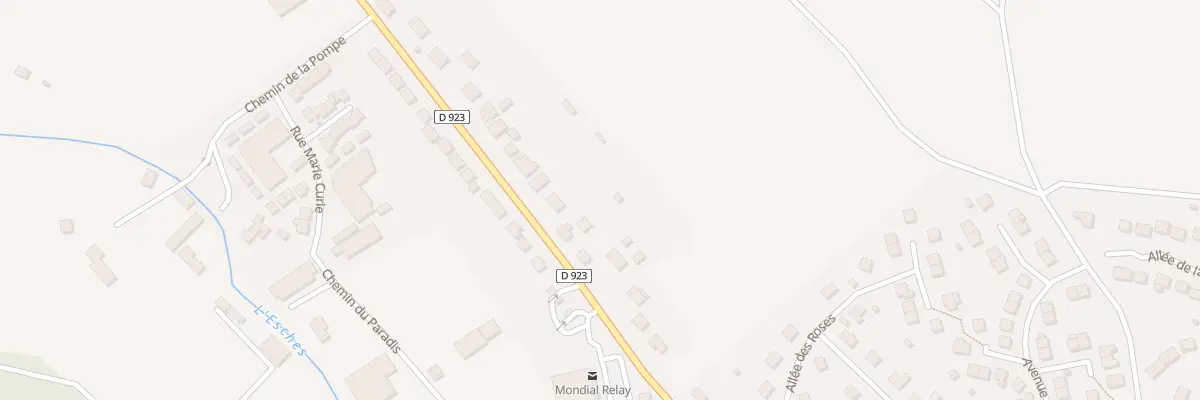 Plan du 23 Rue Louis Denoual à Bornel