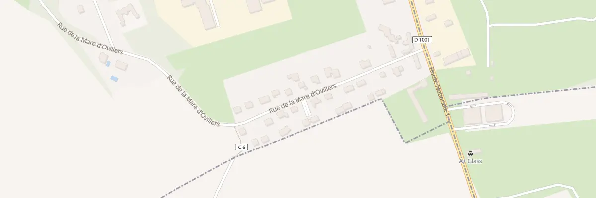 Plan du 31 Rue de la Mare d’Ovillers à Mortefontaine-en-Thelle