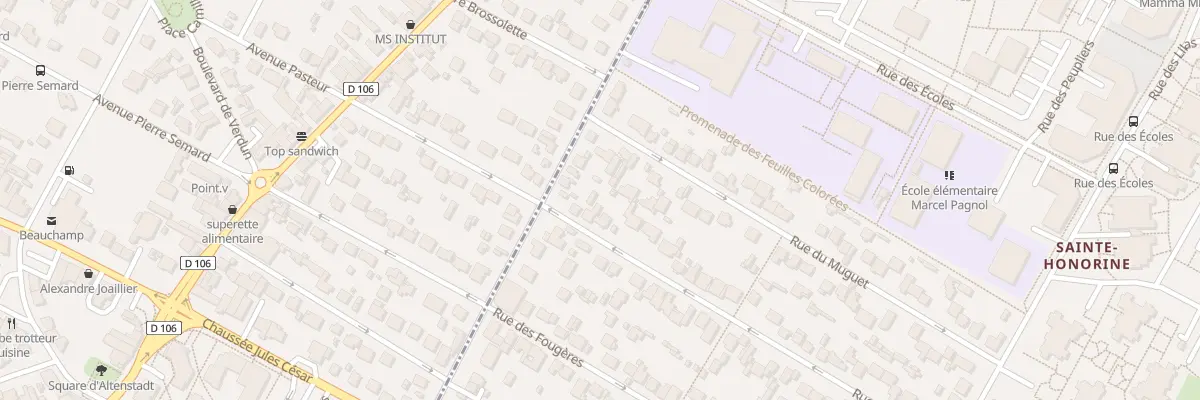 Plan du 3 Rue Robert Dupré à Taverny