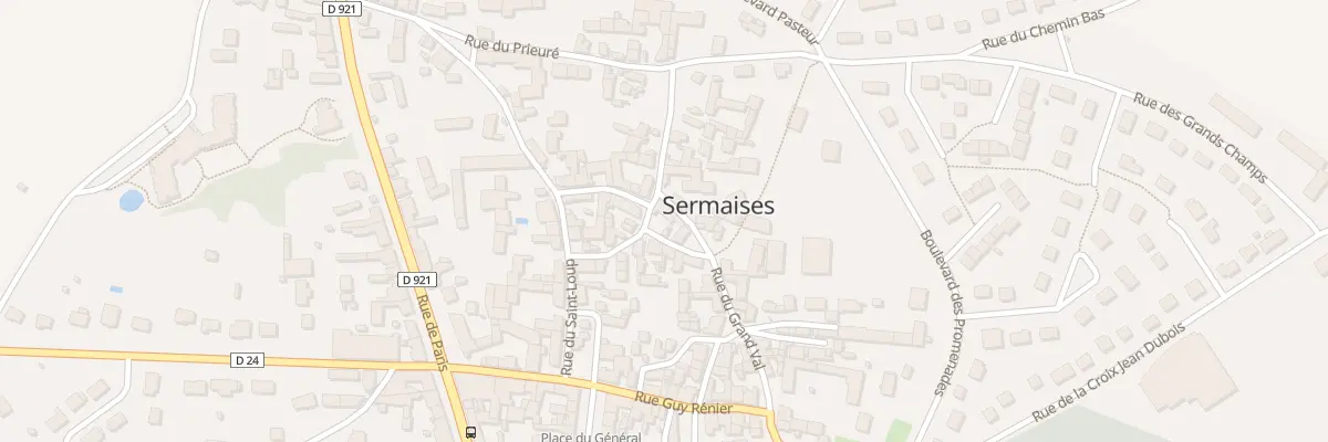 Plan du 11 Rue des Sarmates à Sermaises