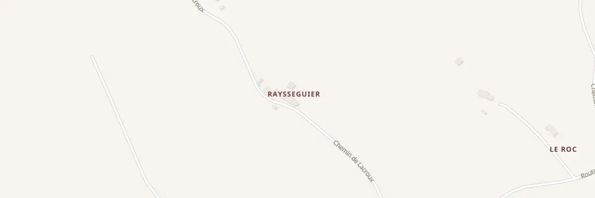 Plan du 5016 Raysseguier à Laboulbène