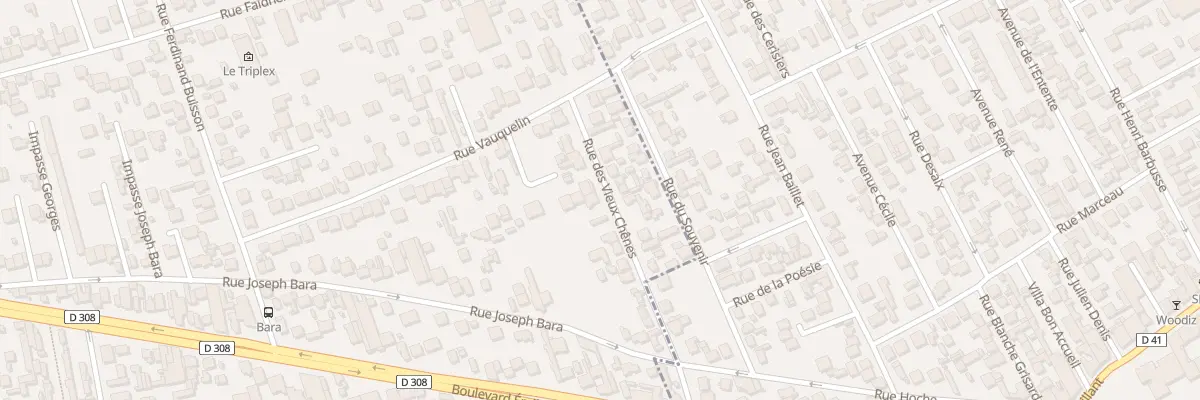 Plan du 23 Rue des Vieux Chenes à Houilles