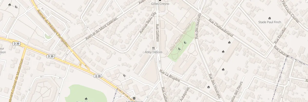 Plan du 60B Rue Gallieni à Rueil-Malmaison