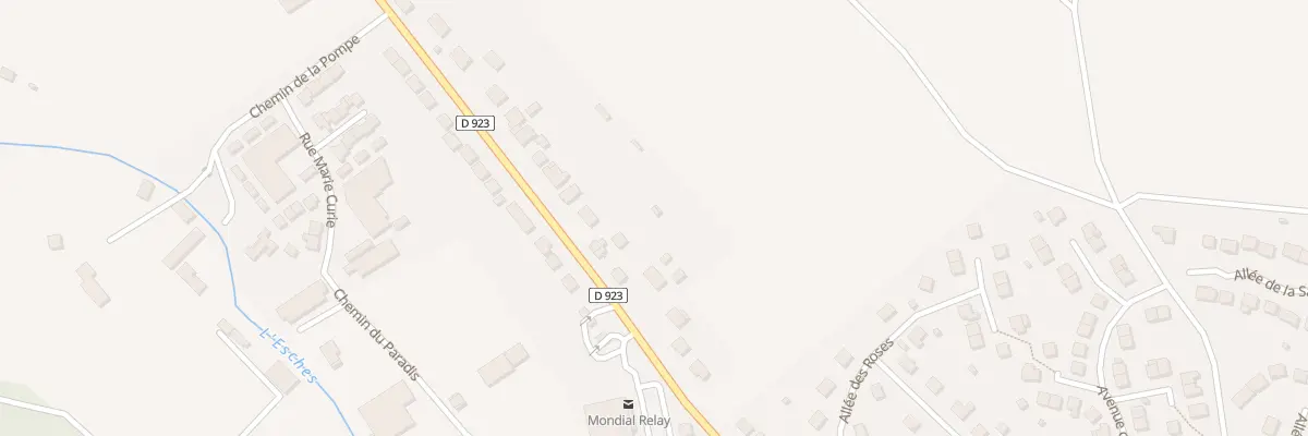 Plan du 25 Rue Louis Denoual à Bornel