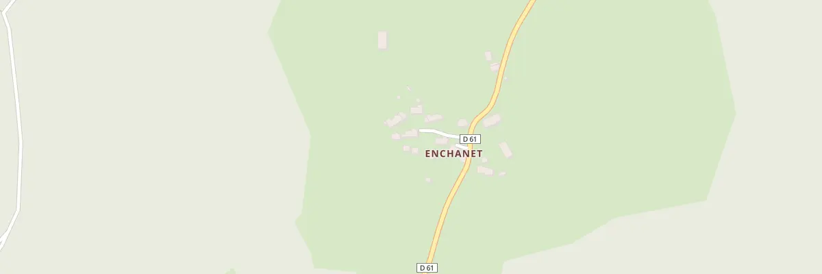 Plan du 5521 Enchanet à Pleaux