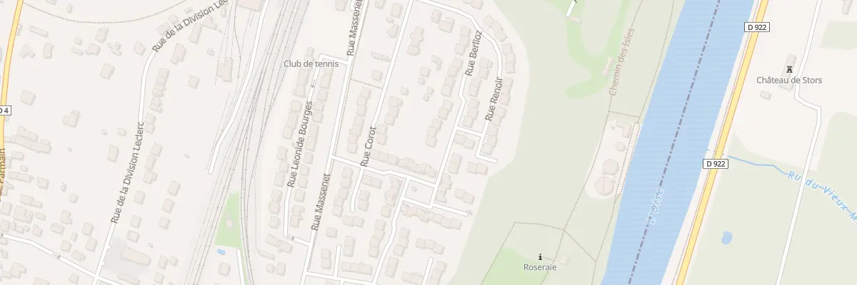 Plan du 33 Rue Berlioz à Butry-sur-Oise