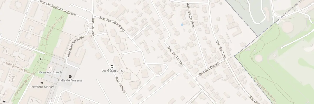 Plan du 32 Rue des Tartres à Rueil-Malmaison