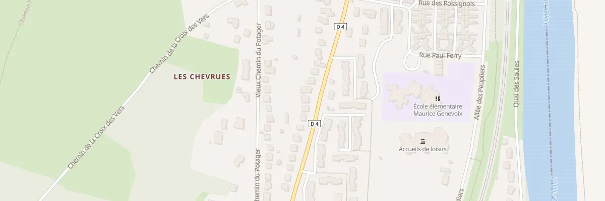 Plan du 56B Rue du Général de Gaulle à Parmain