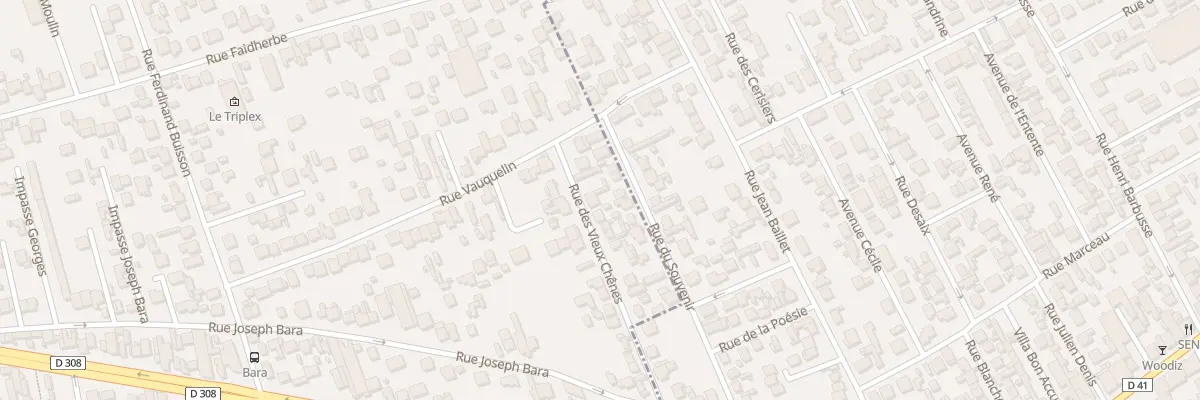 Plan du 22 Rue des Vieux Chenes à Houilles