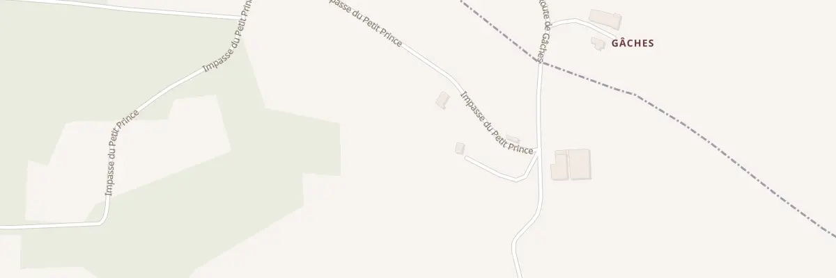 Plan du 5455 Saint George à Viviers-lès-Montagnes