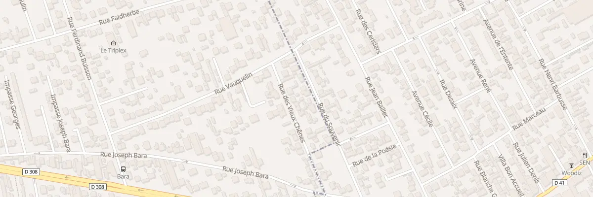 Plan du 20 Rue des Vieux Chenes à Houilles