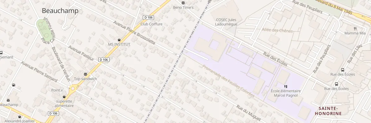 Plan du 32 Rue Sainte Honorine à Taverny