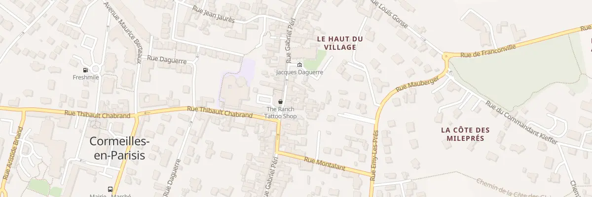 Plan du 116 Rue Gabriel Péri à Cormeilles-en-Parisis