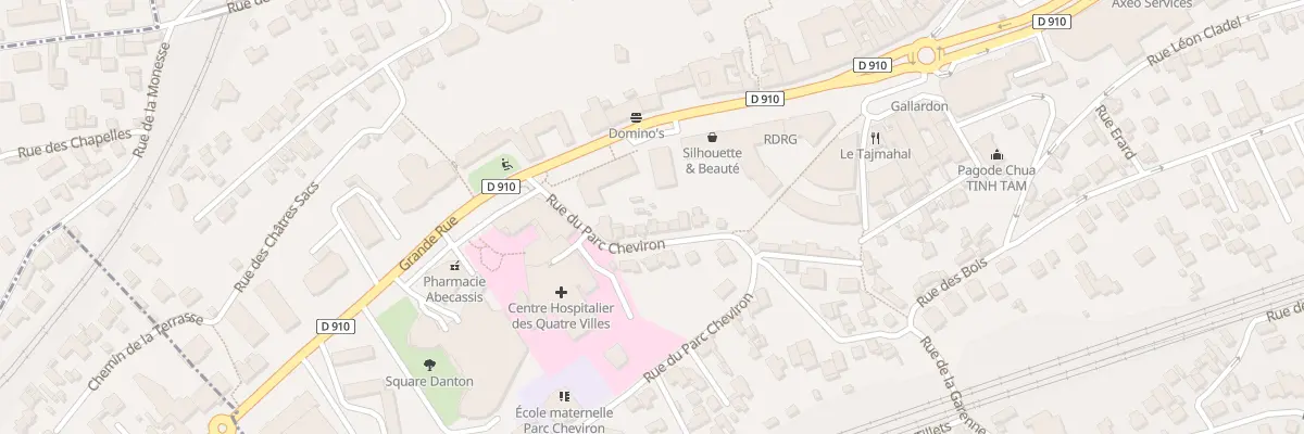 Plan du 9 Rue du Parc Cheviron à Sèvres