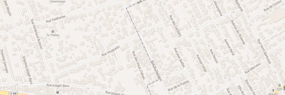 Plan du 31 Rue du Souvenir à Houilles