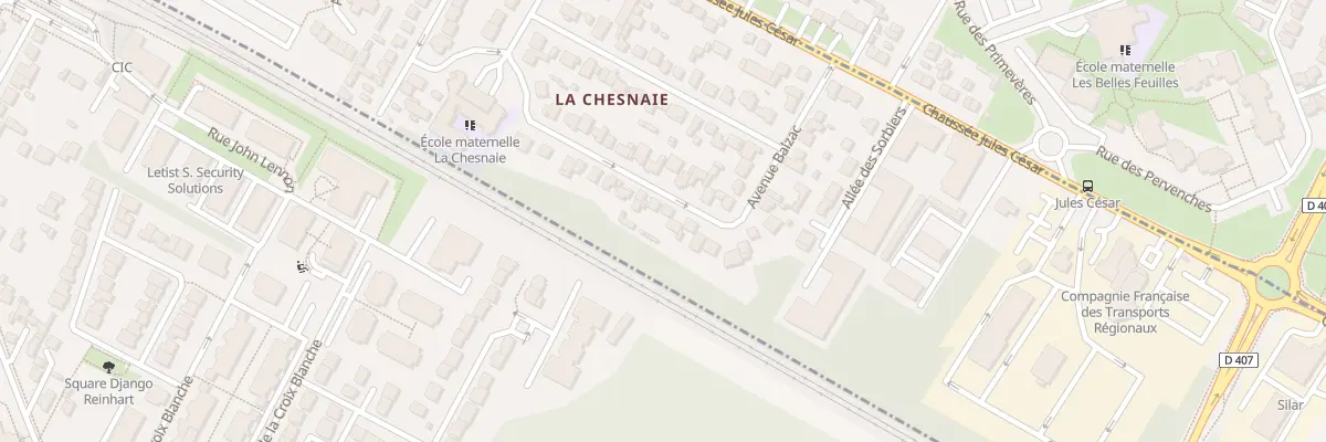 Plan du 35 Av Balzac à Beauchamp