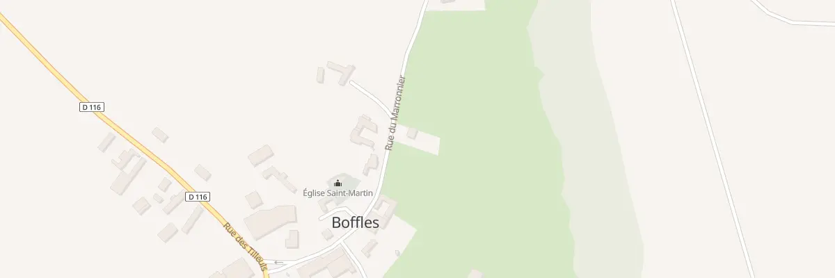 Plan du 224 Rue du Marronnier à Boffles