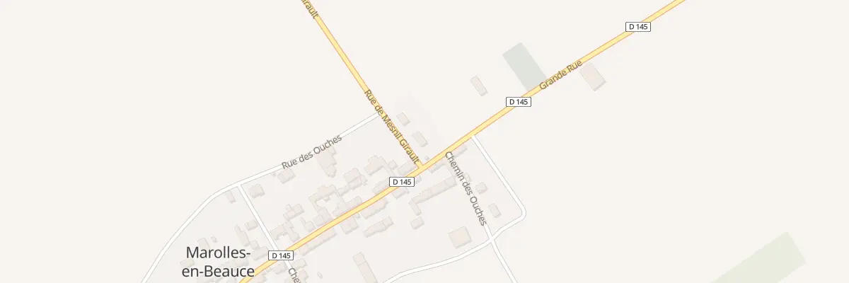 Plan du 1 Rue de Mesnil Girault à Marolles-en-Beauce