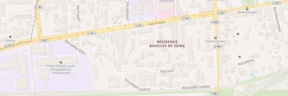 Plan du 9 Rue Pasteur à Saint-Cloud