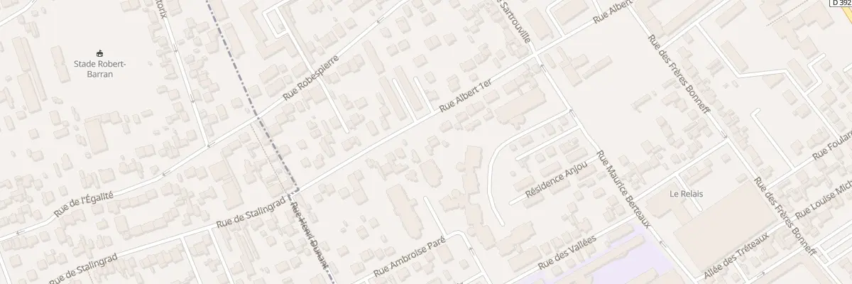 Plan du 67 Rue Albert 1er à Bezons