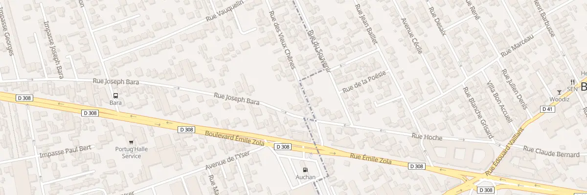 Plan du 103 Rue Joseph Bara à Houilles