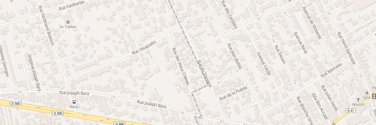 Plan du 16 Rue des Vieux Chenes à Houilles