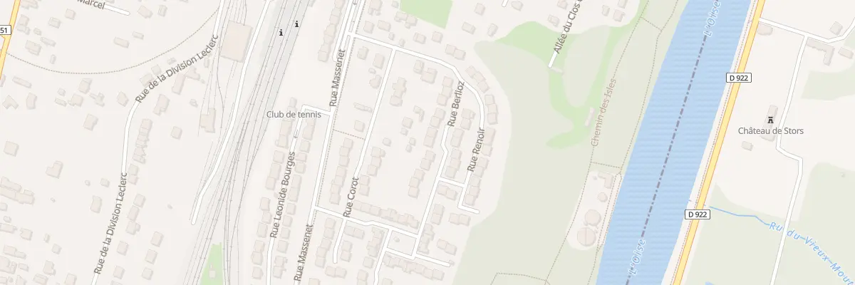 Plan du 23 Rue Berlioz à Butry-sur-Oise