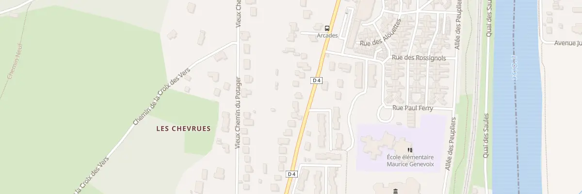 Plan du 48 Rue du Général de Gaulle à Parmain