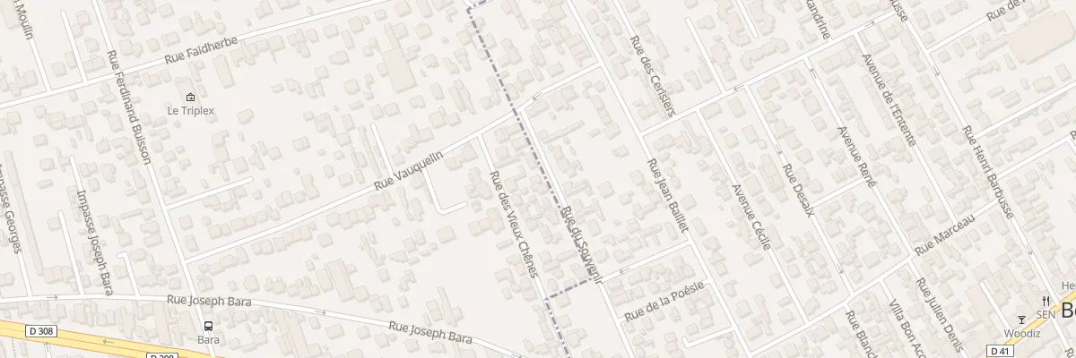 Plan du 21 Rue du Souvenir à Houilles