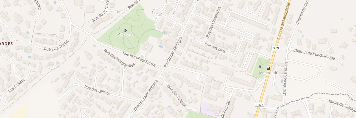 Plan du 49 Rue Roger Salengro à Saint-Juéry
