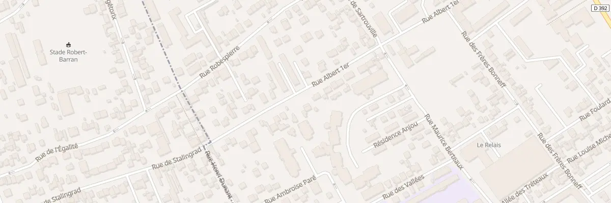 Plan du 67B Rue Albert 1er à Bezons