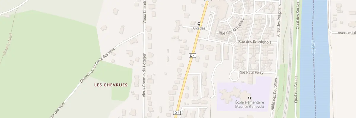 Plan du 46 Rue du Général de Gaulle à Parmain